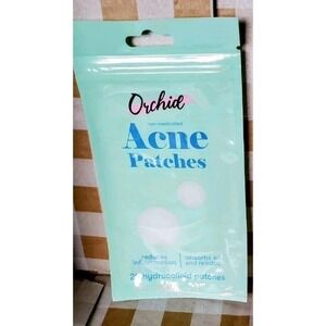Brand New Orchid Acne  – 24 Count Hydrocolloid Pimple Patches - 2 PK 48 CT